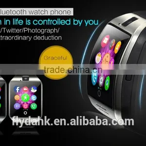 Smart Watch Q18 With Touch Screen Camera TF Card Sim Card Bluetooth Smart Watch Q18 Watch Phone. thumbnail-1