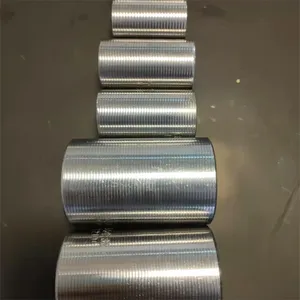 Φ20 50×31 Hard Straight Thread Grouting Rebar Sleeve For Construction Site thumbnail-2
