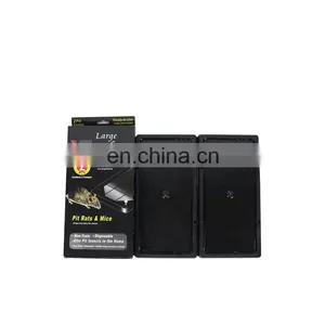 Wholesale Humane PVC Black Glue Trap Mouse Mice and Rat Killer Paper Board thumbnail-1