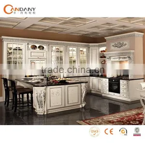 Modern Kitchen Cabinet With Lacquer/acrylic/PVC/melamine Finished MDF Door Panel(CDY-MK425) thumbnail-1