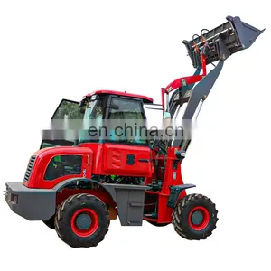 Promotion Customized 4X4 Multifunction 1.5 Ton Front End Loader Mini Loader Payloader 4WD With CE thumbnail-1