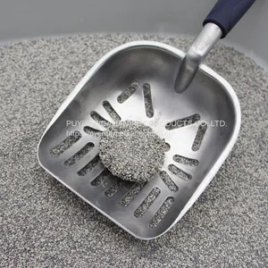 China Supplier Super Clean Natural Mineral Cat Litter Cat Sanitary Sand 100% Dust Free Black thumbnail-5