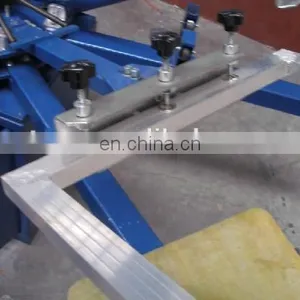 UTM650 6 Color Silk Serigraphy Manual T Shirt Carousel Screen Printer thumbnail-2