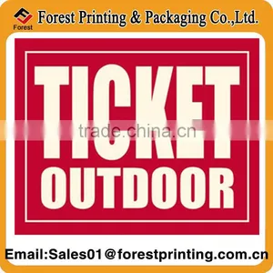 180g Colorful Simple Roll Raffle Ticket Paper for Arcade Redemption Game Machine thumbnail-1