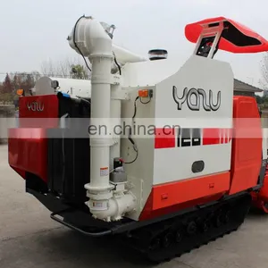 2020 New YAZU DC70+ Harvetser Chinese Manufacturer Combine Harvester Similar Kubota DC70 With Lifting Chassis thumbnail-3