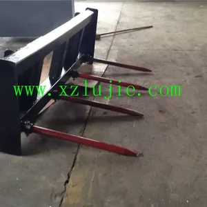 Bale Spike Attachment for Skid Loader,hay Spear Attachment thumbnail-1