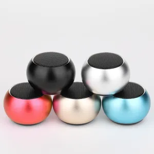 tf Card Bluetooth Speaker Portable Small Steel Gun Metal Heavy Subwoofer Outdoor Mini Bluetooth Speaker thumbnail-1