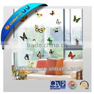 1pc Hot Sale Colorful Butterflies Wall Sticker Home Decoration Removable thumbnail-1