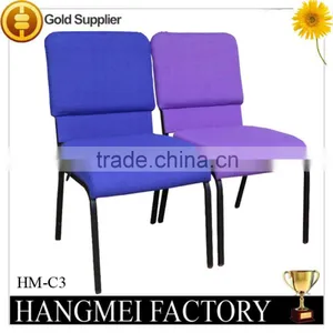 Cheap Modern Stackable Church Chairs in Red on Sale Made in China thumbnail-6