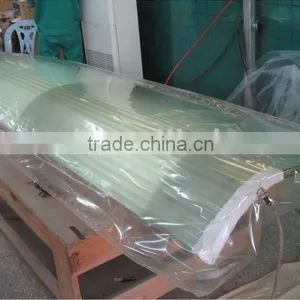 Curved Laminated Glass Panels for Sightseeing Elevator thumbnail-1
