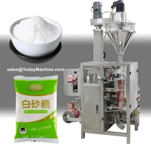 Collar Type Food Pouch Vertical Automatic Candy Coffee Nuts Sachet Sealing Packing Machine thumbnail-5
