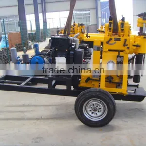 HF130 High Quality Practical Water Well Drilling Rig 80m,100m,130m thumbnail-1