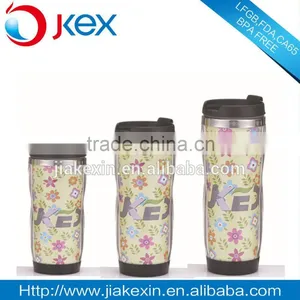 Promotional Mug With Paper Insert Changeable Inside Paper Stainless Steel Vacuum Travel Mug thumbnail-1
