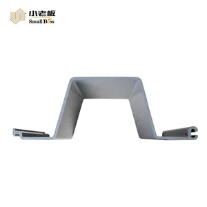 U Type Vinyl Plastic Sheet Pile for Construction of Bulkheads and Seawalls SU457 for America Market thumbnail-2