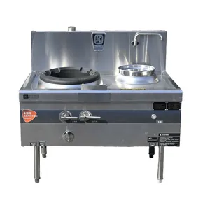 Energy-saving One Wok One Warmer - 220V, 50Hz, Cast Iron SUS Construction thumbnail-1
