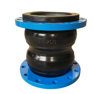 Rubber Joint EPDM Rubber Flexible Joint Thread Connected Pipe Coupling Sphere Rubber Joints thumbnail-4