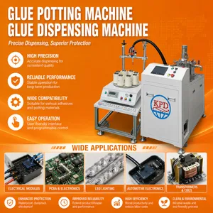 Two Part Potting Compound Gluing System Mixing and Dispensing Equipment for Heating / Cooling Systems thumbnail-1