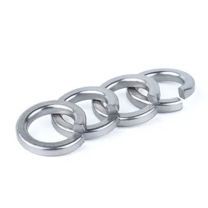 OEM DIN127 Helical Split Washers Brass Bronze Options Available thumbnail-2
