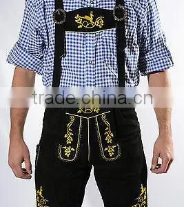 Highest Quality Materials Bundhosen Lederhosen,Oktoberfest Trachten Wear,Kurze Lederhose,german Hose,leather Pants,shorts thumbnail-2