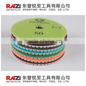 Premium Wet and Dry Polishing Pad White Resin thumbnail-3