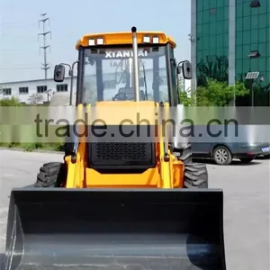 CE Approved Lawn Tractor Backhoe Loader for Sale XD850 Made in China thumbnail-5