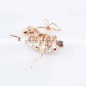 Fashion Wedding Dress Brooch With Sherwani Brooch of Rhinestone Magnetic Brooch for Women thumbnail-4