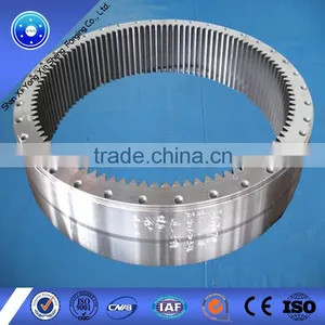 Forged Qualified Different Diameter Flange Gear Ring thumbnail-3