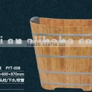 Wooden Bathtub Little Boy thumbnail-1