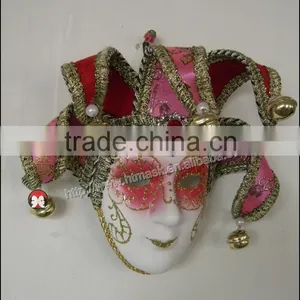 Home Decoration Mask Very Funny Hand Craft Antique Dacron Lacquer Small Decoration Unique Gift Mask thumbnail-2