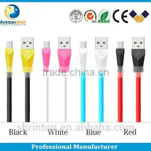 Original Remax TPE Copper Alien Cable for Iphone 5 and Micro thumbnail-2