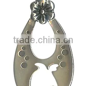 Turtle's Journey Pendant Turtle Pendant With Opal Stone Antique Silver Tortoise Pendants thumbnail-1
