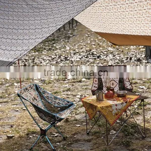 Retro Beach Sun Shelter Portable Camping Outdoor Sun Polyester PU Beach Shelters thumbnail-4