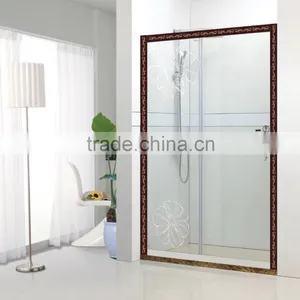 Customized Size Tempered Galss Sliding Shower Screen thumbnail-5
