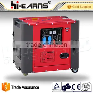 6.5KW Diesel Mobile Generator Electric Motor Generator thumbnail-1