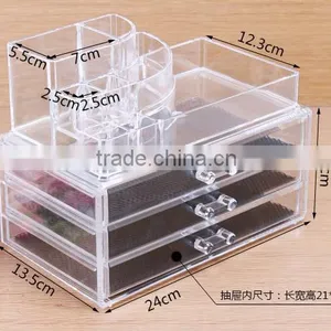 C42 ANPHY Large Makeup Box Jewelry Organizer Crystal Drawers thumbnail-2