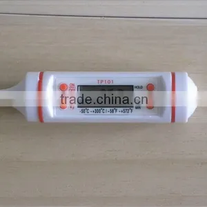 TP101 Screen Tube Digital Cooking Food Probe Meat Household Thermometer Kitchen BBQ 4 Buttons thumbnail-4