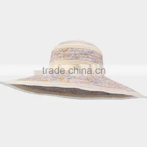 Summer Hot Selling Handmade Straw Hat With Wide Brim thumbnail-3