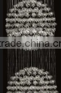 Pendant Light LED Top K9 Crystal Round Ball Light thumbnail-2