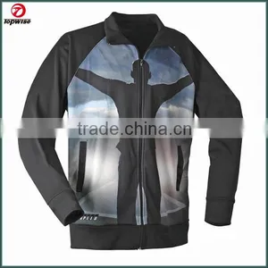 Sublimated Warm Up Jacket Heavyweight Winter Men Jacket thumbnail-1