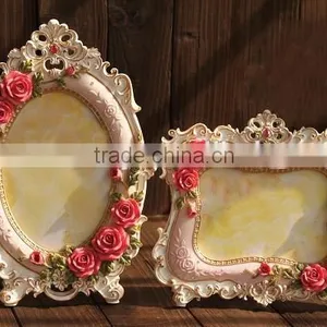 Wooden Photo Frame Hot Selling 2014 New Design, Wood Photo Collage Frame, Picture Frame Moulding for Women's Use thumbnail-1