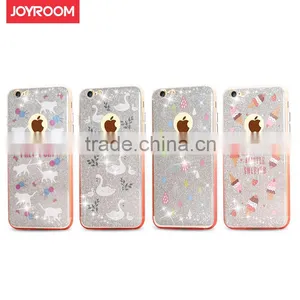 Original Joyroom Flash Bling Diamond Case for IPhone 6Plus 6s Plus Sweet Series Soft TPU Rubber PC Back Case MT-5798 thumbnail-2