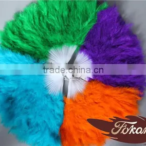 Wholesale Feather Suppliers Large Feather Fan And Chinese Feather Fan For Wedding Gift thumbnail-6