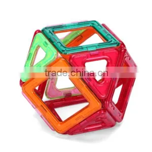 DIY Educational Plastic Magnetic Connecting Building Blocks thumbnail-5