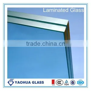 Floating Stairs Made of Laminated Glass From Price Window Glass Factory thumbnail-2