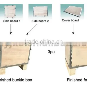 Collapsible / Foldable / no Nail Plywood Boxes - 6 Pieces thumbnail-4