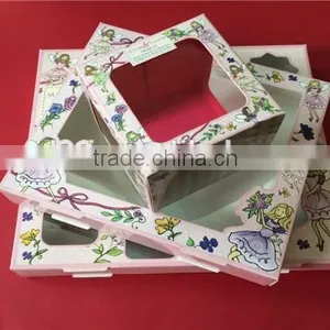 Fashion Design Box for Cosmetics Packaging Paper Box, Paper Box With Pvc Window thumbnail-2
