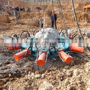 BEIYI Concrete MK180S Round Hydraulic Pile Breaker Cutting Concrete Foundation Machinery thumbnail-6