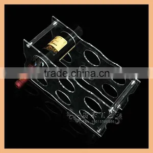 2016 New Fashionable Design High Transparency Wine Display &rack for Sale thumbnail-5