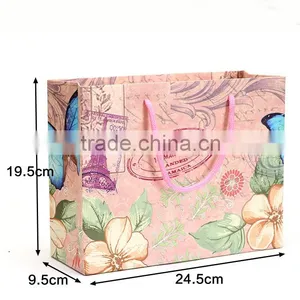 Hot Sale Simple DesignIvory Board Paper Gift Bag thumbnail-2