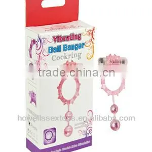 Ball Banger Cock Ring 2 Balls + Vibe Sex Products thumbnail-1